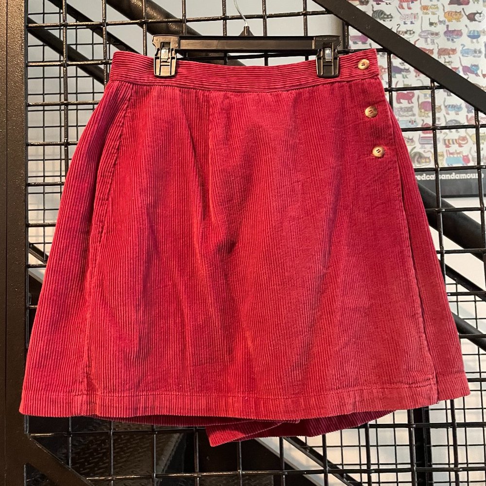 Vintage Corduroy Skort